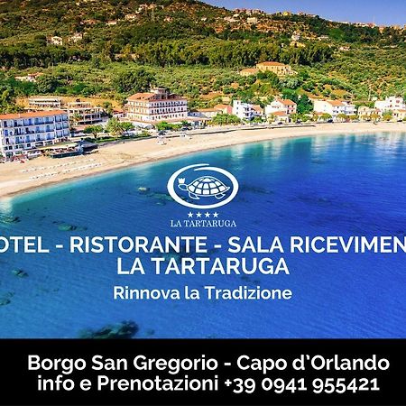 Hotel Ristorante La Tartaruga Capo dʼOrlando Exterior foto